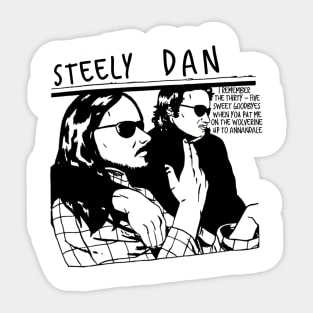 Steely Dan Sticker